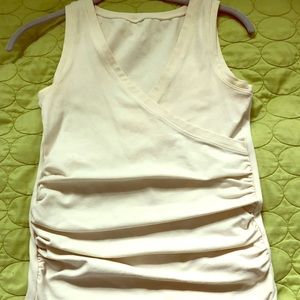 Bordeaux Cream Tank Top